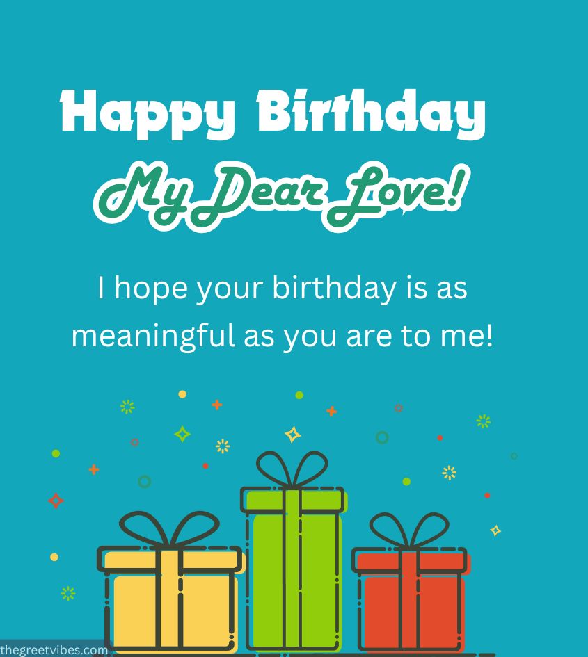 Happy Birthday Images for Lover