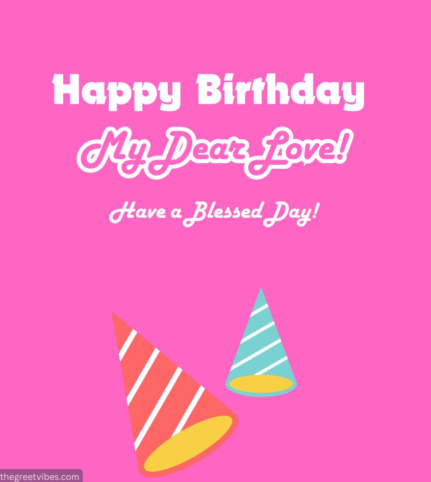 Happy Birthday Wishes for Lover