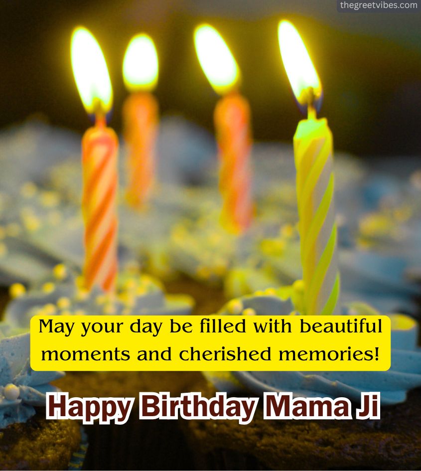 Birthday Greetings Images for Mama Ji
