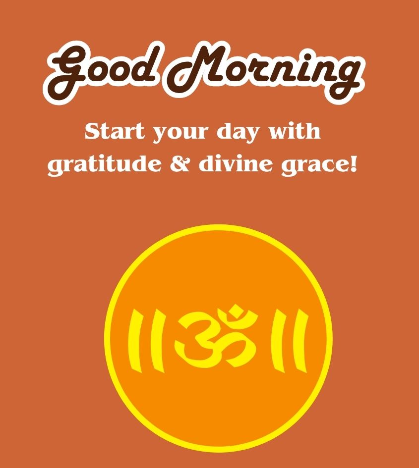 Om Good Morning Spiritual Images