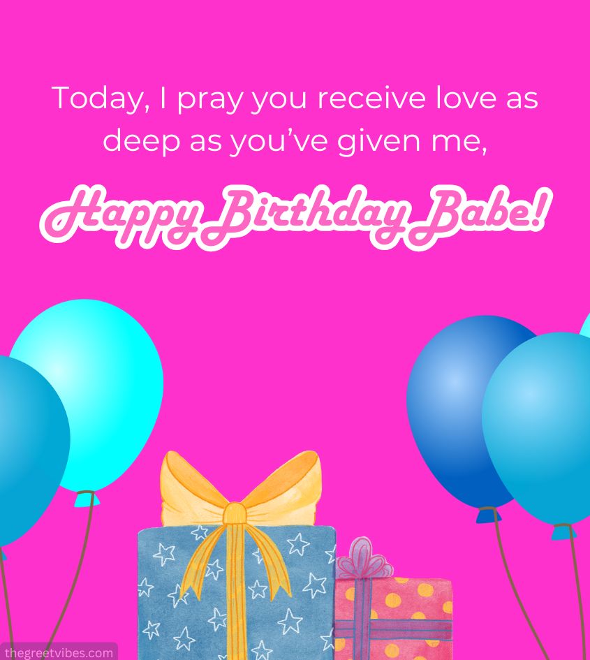 Love Birthday Love greetings for Boyfriend