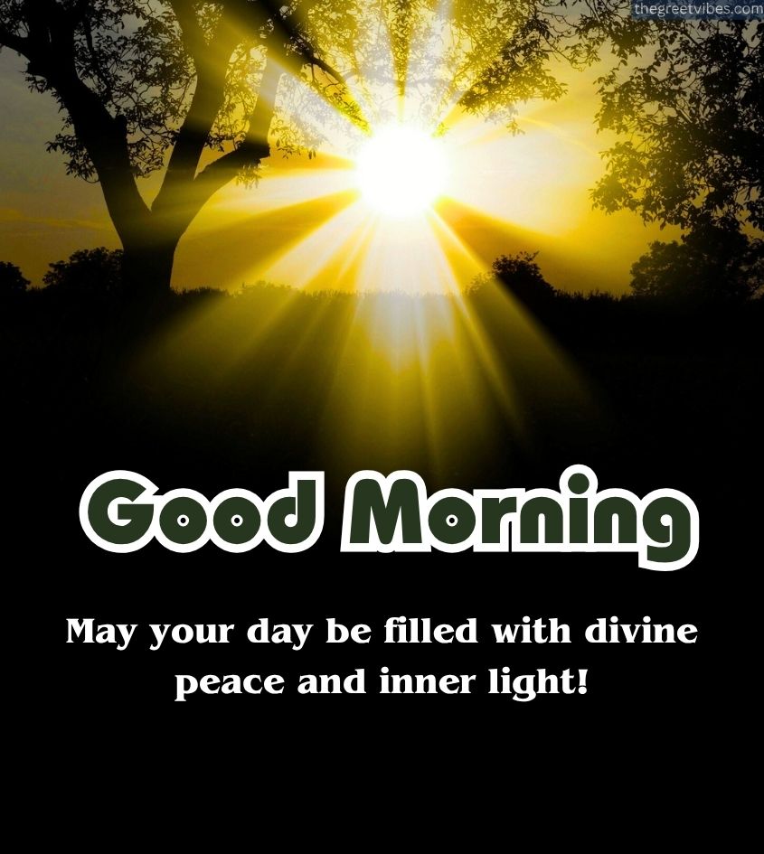 Good Morning Blessings Images with Spiritual Quotes
