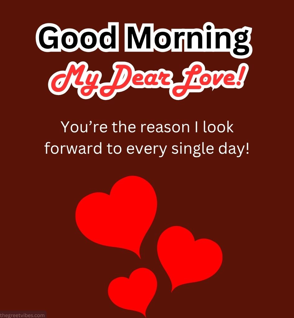 Good Morning Love for Beloved Wife
