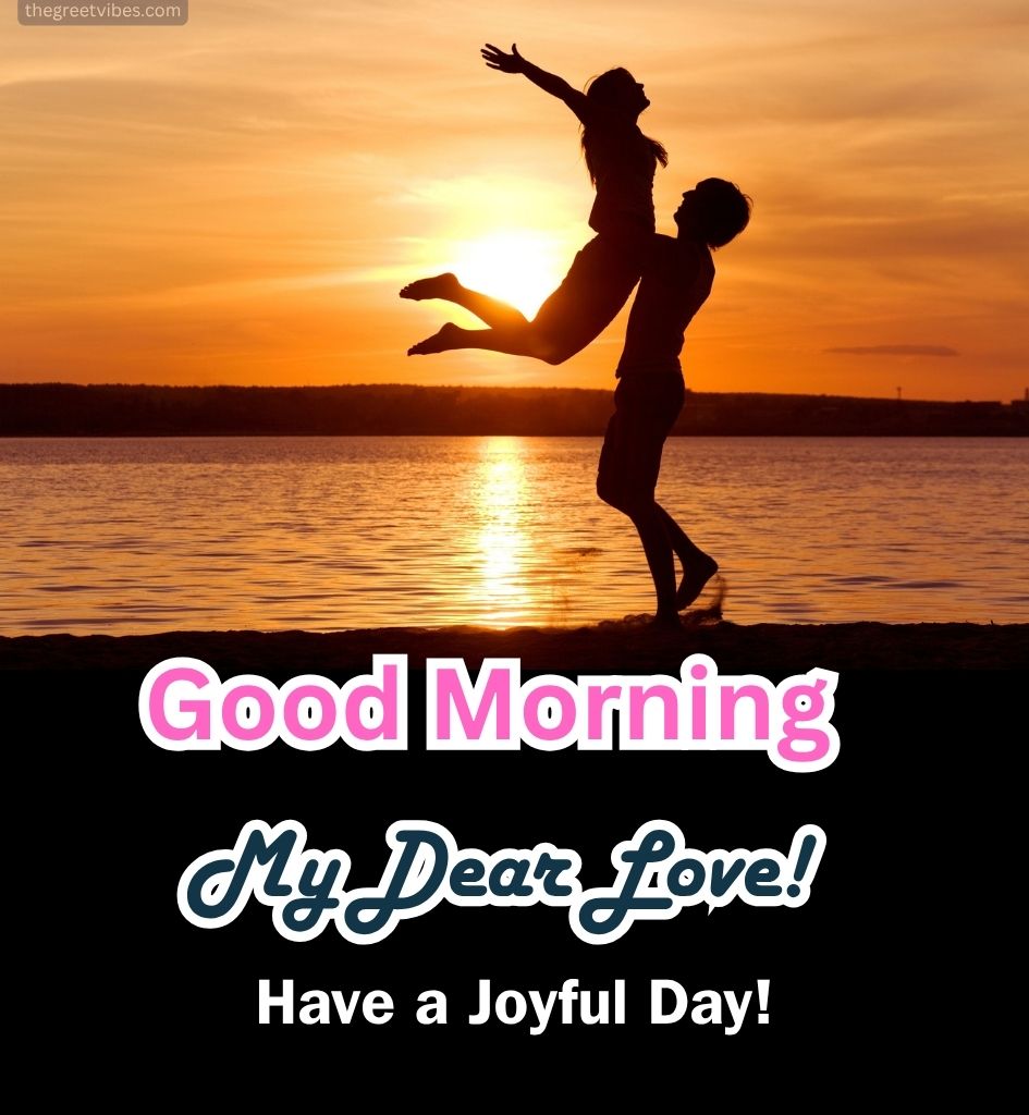 Good Morning Romantic Husband Wife images