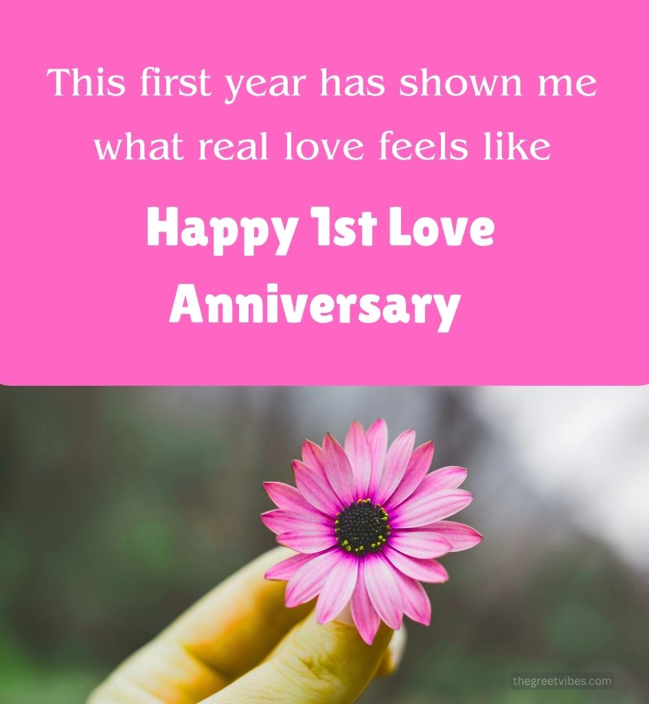 First Love Anniversary Greetings for Him