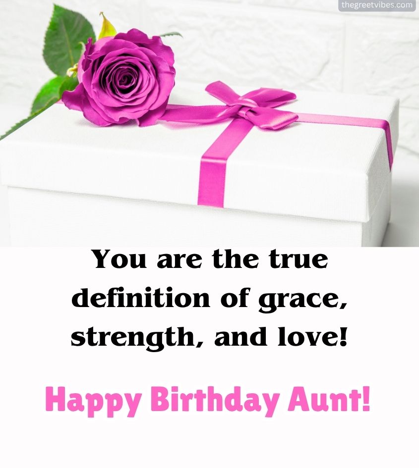 Birthday wishes for Aunt 