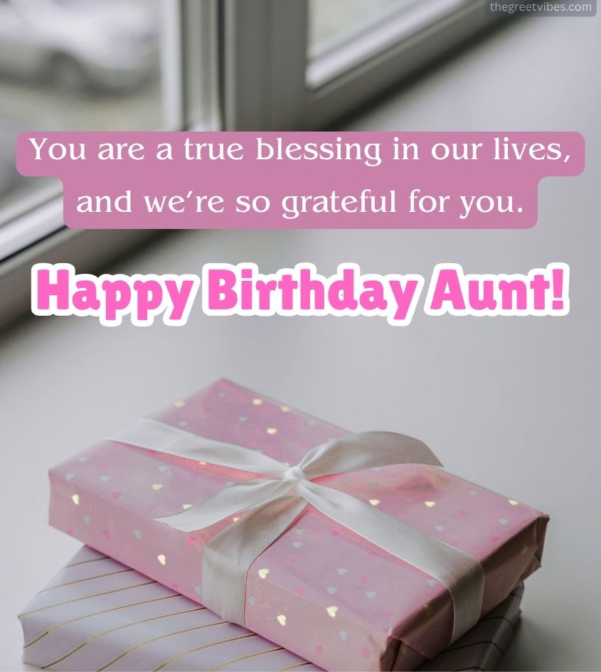 Happy Birthday Greetings for Aunt