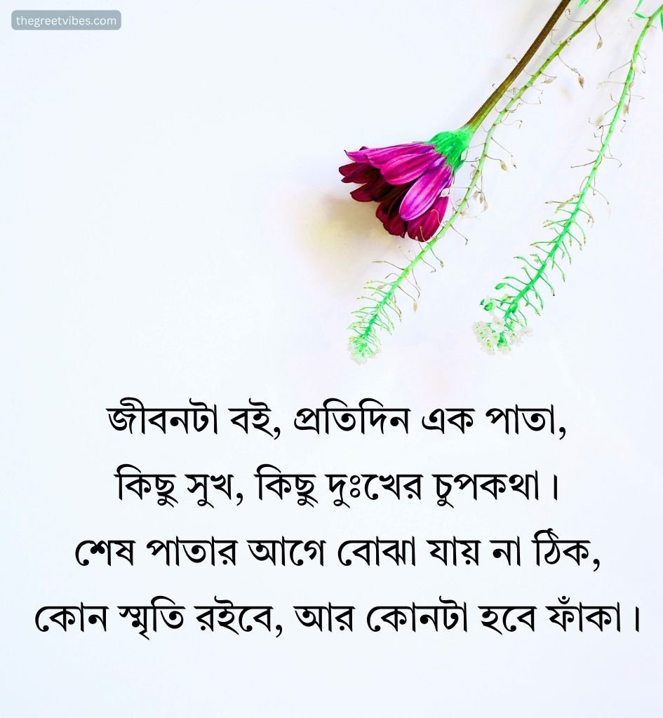 Inspirational Life Shayari Bangla