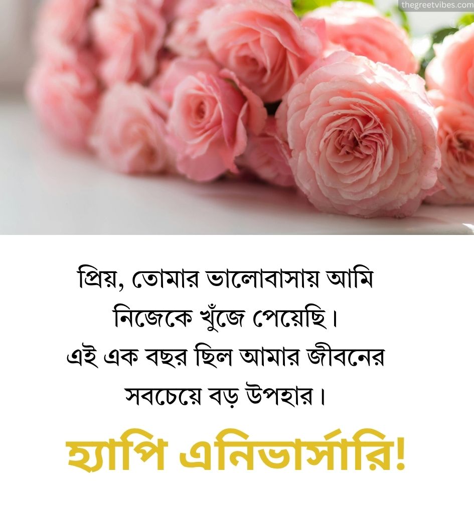 Bengali Love Anniversary Shayari