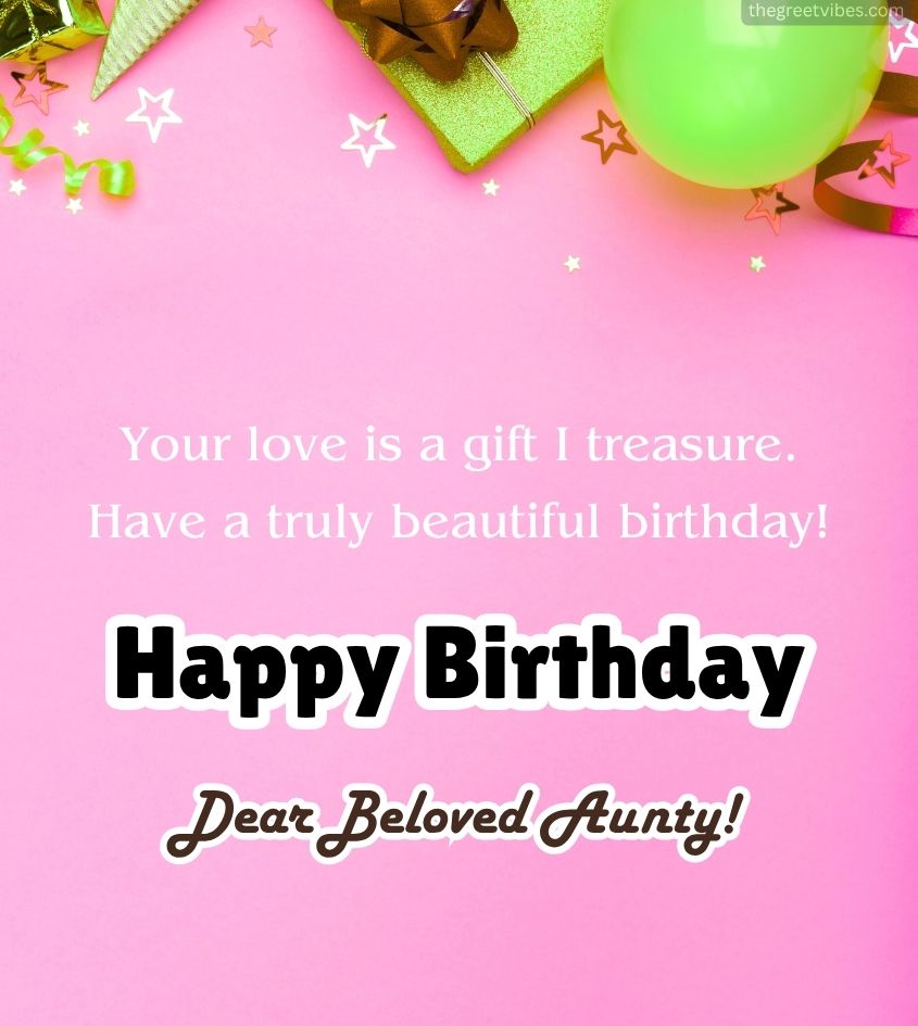 Birthday Wishes for Aunt