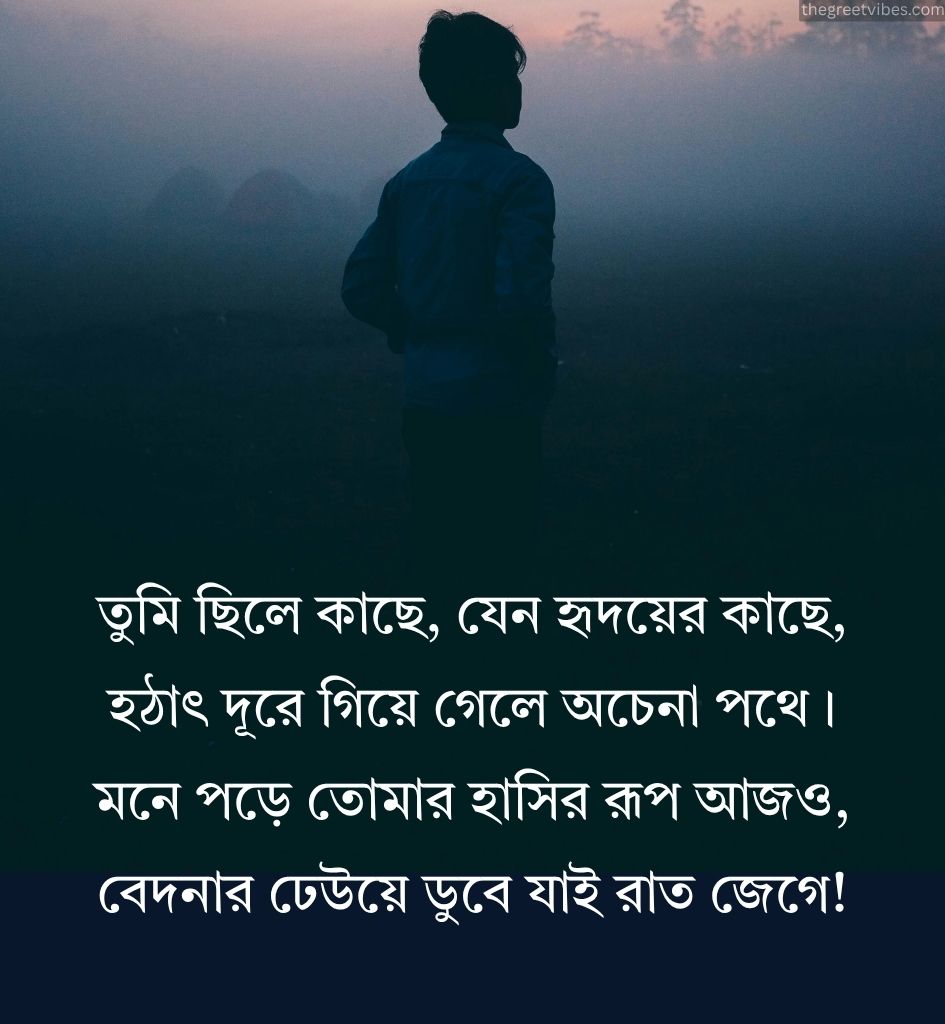 Alone Quotes in Bengali for Status