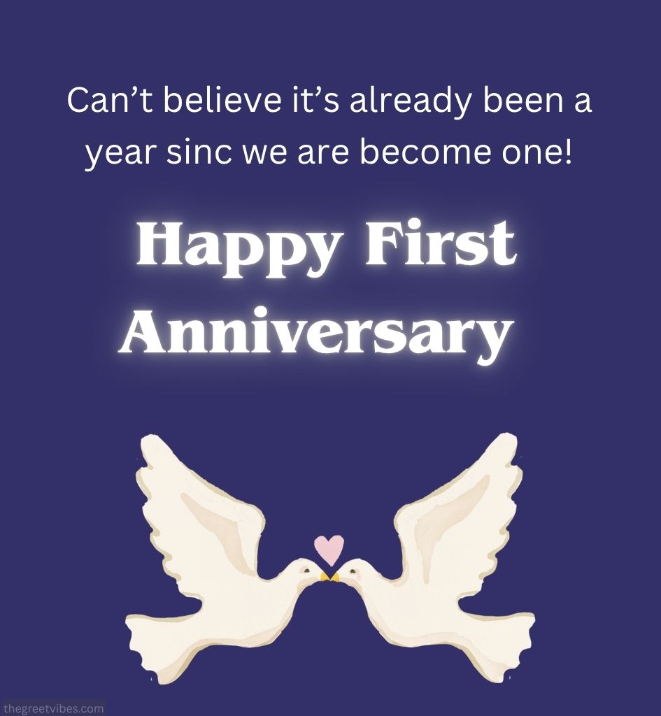 1st Love Anniversary Greet Images