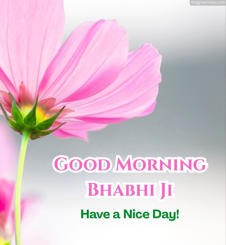 Good Morning Greetings for Bhabhi