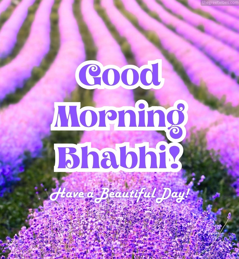 Good Morning Bhabhi Ji Images