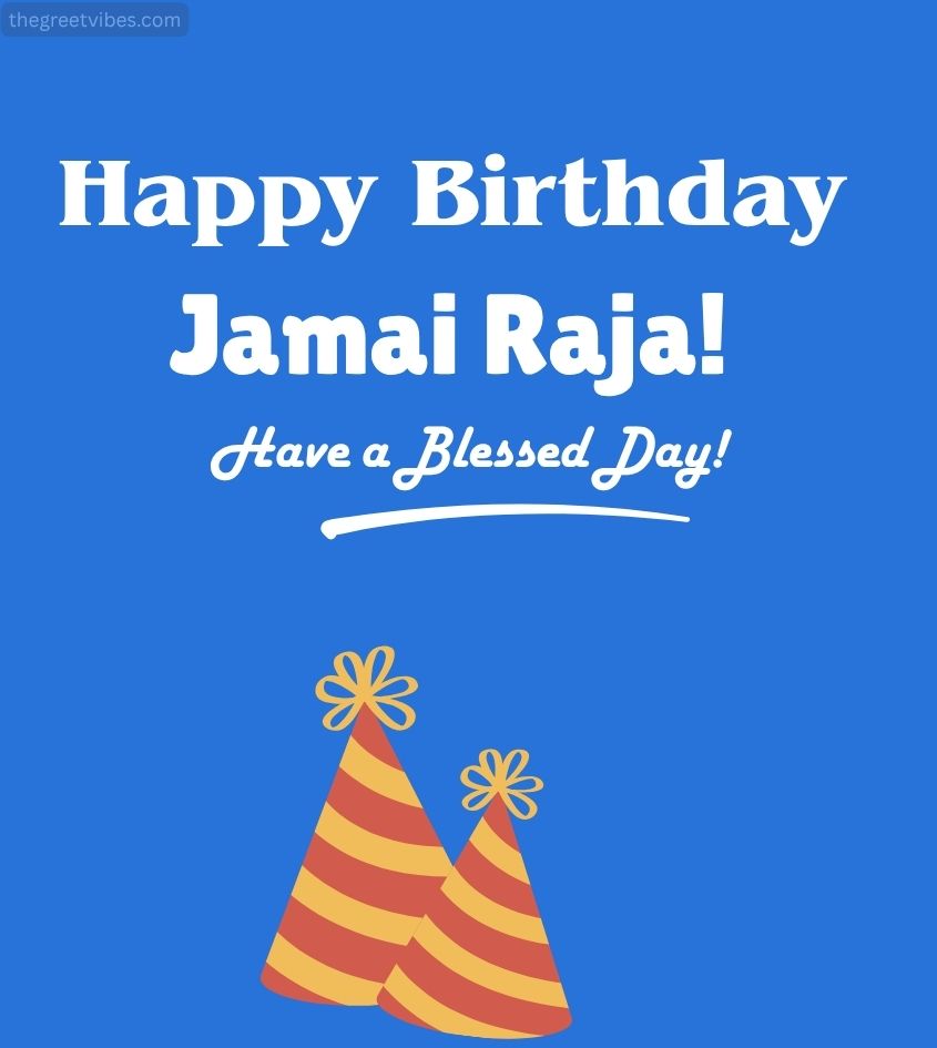 Birthday Greetings for Jamai Raja