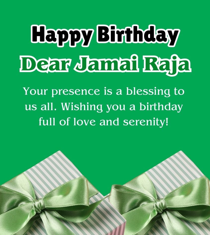 Happy Birthday Images for Jamai Raja