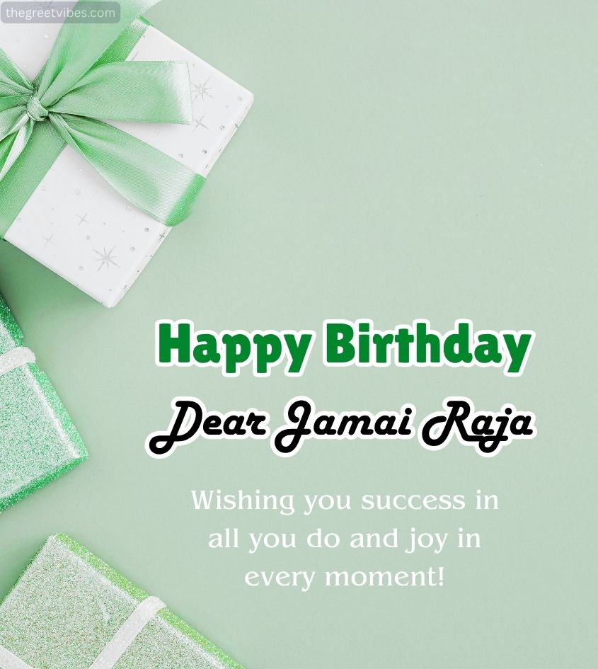 Heartfelt Birthday Wishes for Jamai Raja